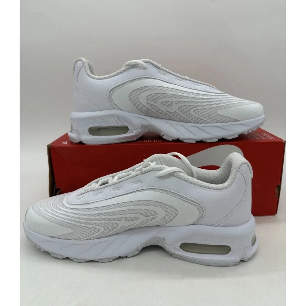 Nike Air Max Fire Women's Size 8 Triple White IF2620 100  New With Box
